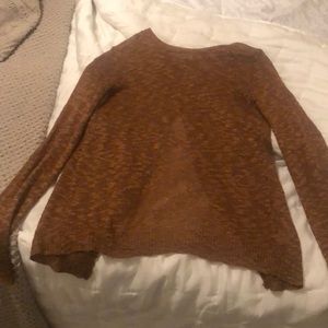 Gold/ brown Jennifer Lopez long sleeve sweater